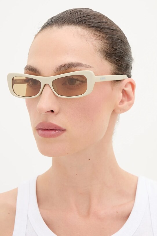 Akcesoria Jacquemus okulary przeciwsłoneczne CAPRI JAC55C7SUN beżowy