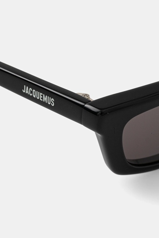 Jacquemus okulary przeciwsłoneczne TRAPEZI czarny JAC136C1SUN