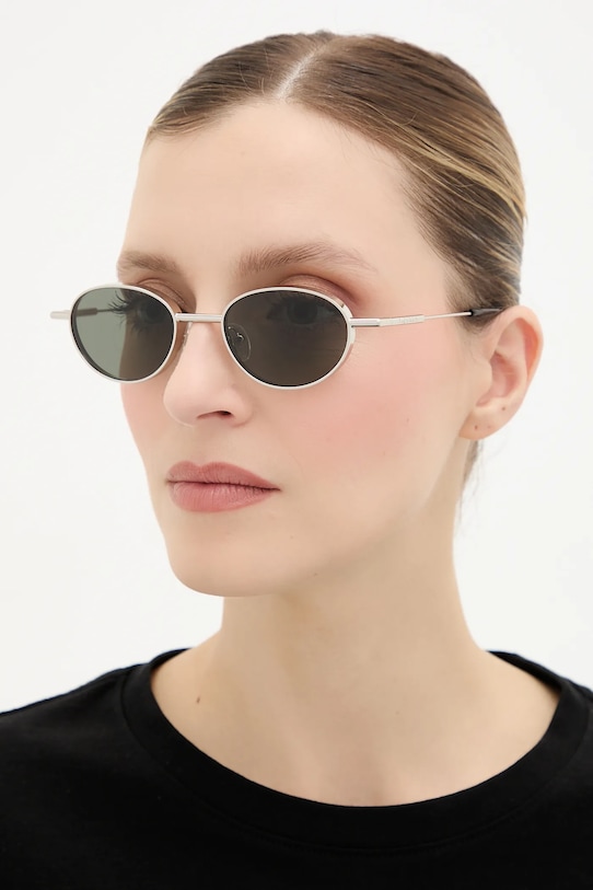 Аксессуары Солнцезащитные очки Alexander McQueen AM0523S серебрянный