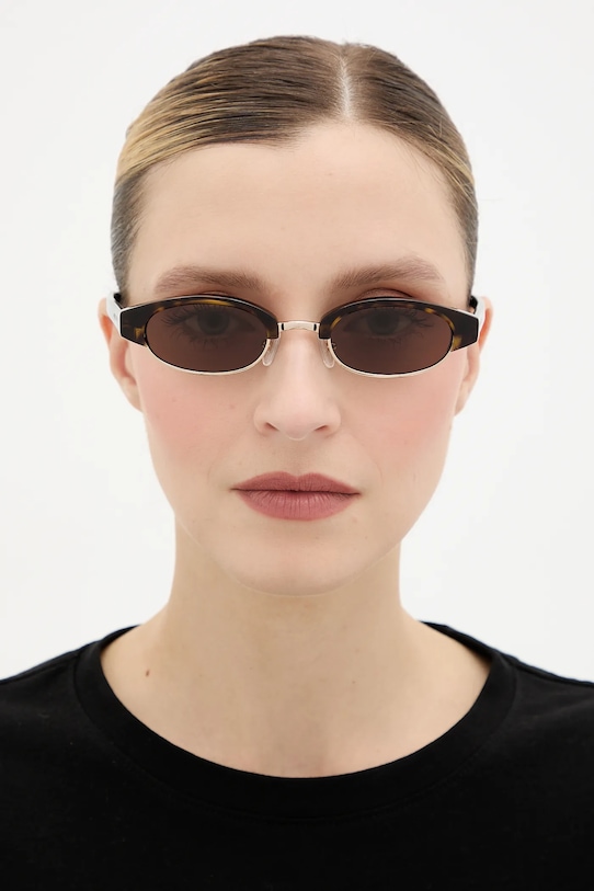 Alexander McQueen okulary przeciwsłoneczne AM0534S