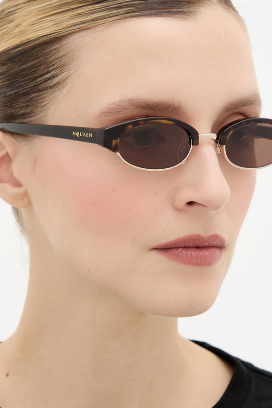 Alexander McQueen okulary przeciwsłoneczne AM0534S