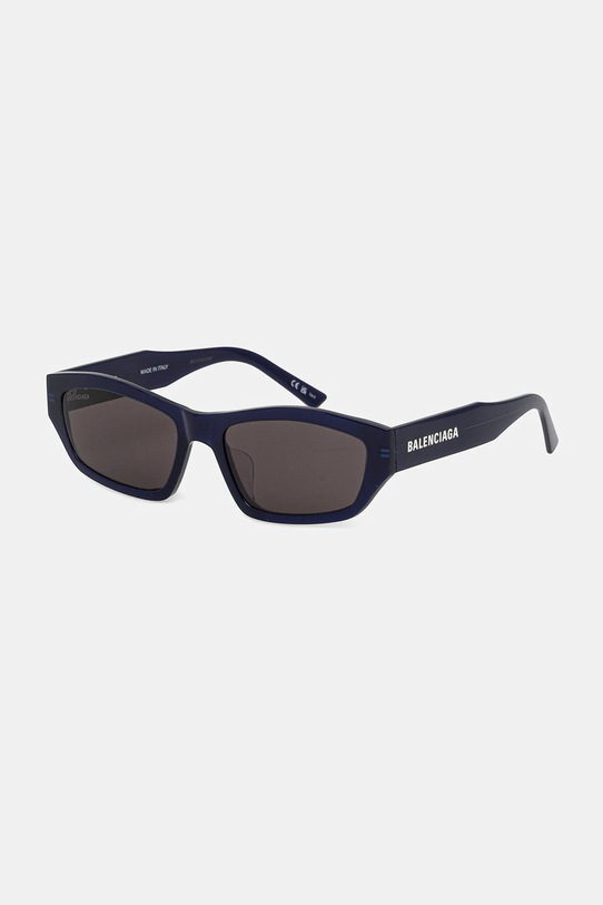 Balenciaga okulary przeciwsłoneczne jednolita granatowy BB0448SK