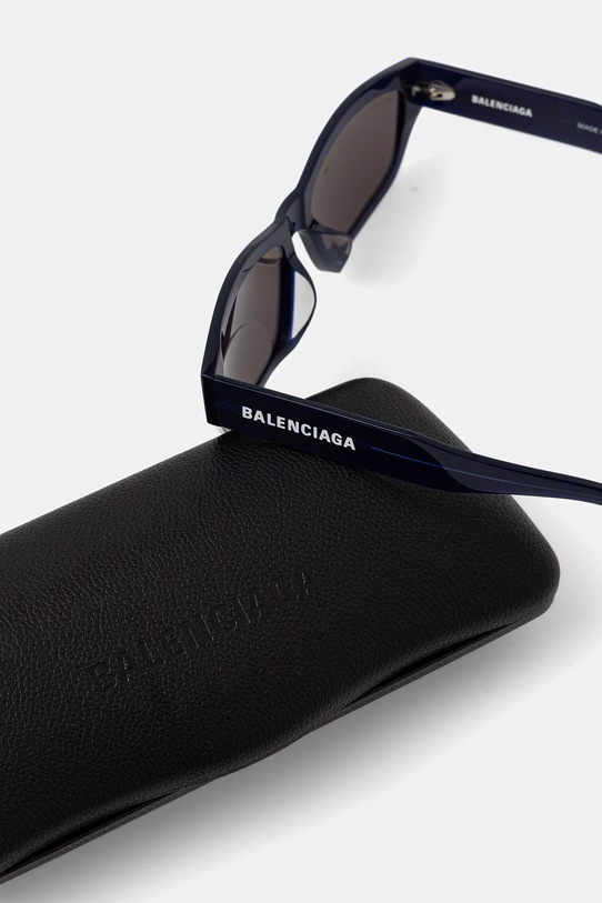 Akcesoria Balenciaga okulary przeciwsłoneczne BB0448SK granatowy