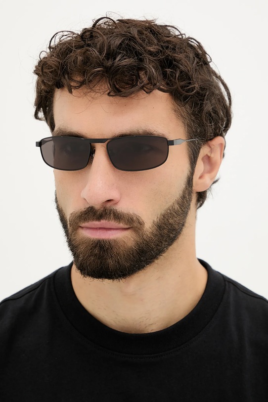 Balenciaga okulary przeciwsłoneczne BB0451S czarny AA00