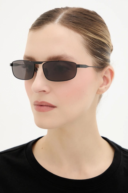 Akcesoria Balenciaga okulary przeciwsłoneczne BB0451S czarny