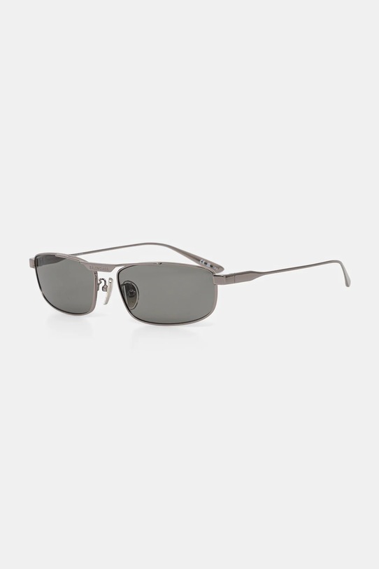 Slnečné okuliare Balenciaga hladký strieborná BB0451S