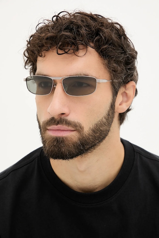 Солнцезащитные очки Balenciaga BB0451S серебрянный AA00