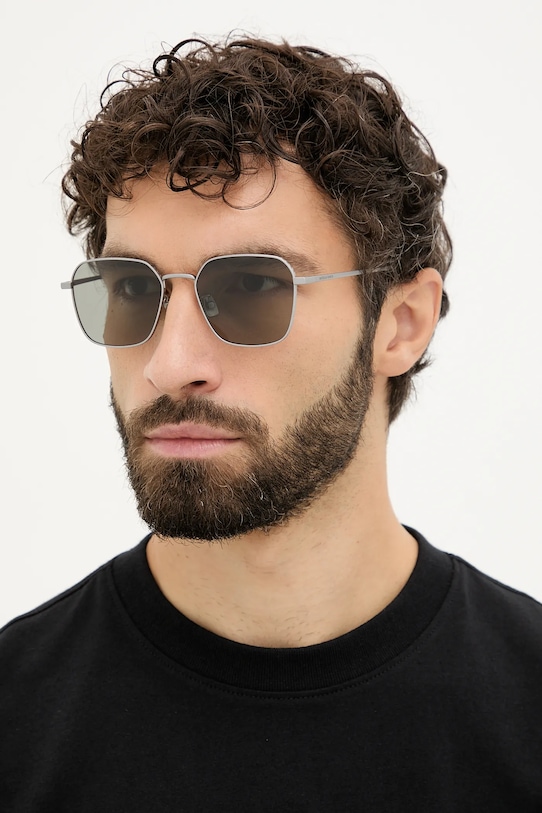 Солнцезащитные очки Bottega Veneta BV1422SA серебрянный AA00