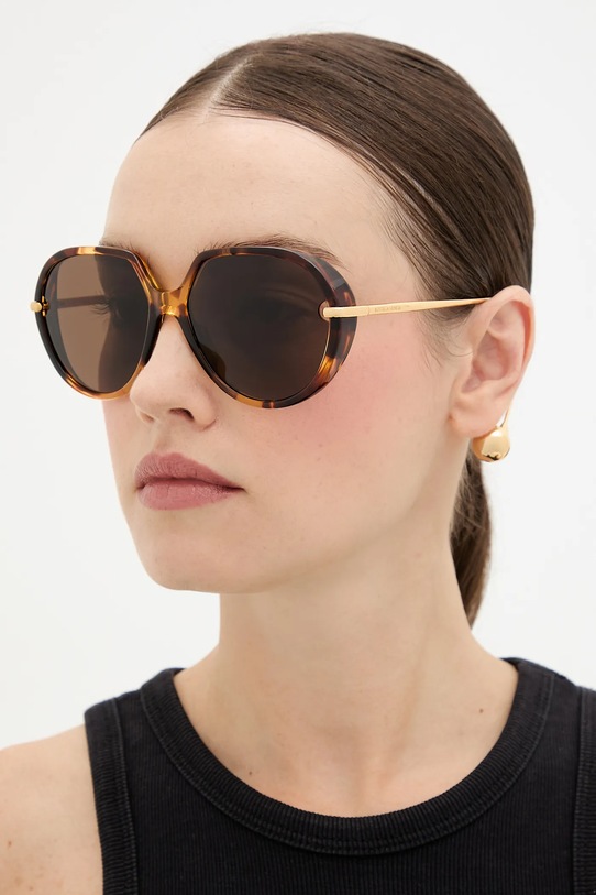 Accesorii Bottega Veneta ochelari de soare BV1436S maro