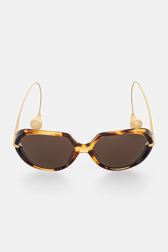 Bottega Veneta okulary przeciwsłoneczne brązowy BV1436S