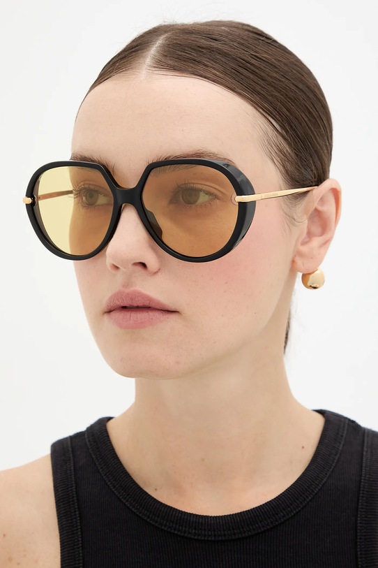 Accesorii Bottega Veneta ochelari de soare BV1436S negru