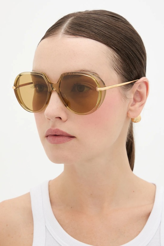 Accesorii Bottega Veneta ochelari de soare BV1436S aur