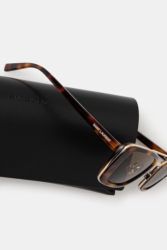 Сонцезахисні окуляри Saint Laurent SL.825 коричневий