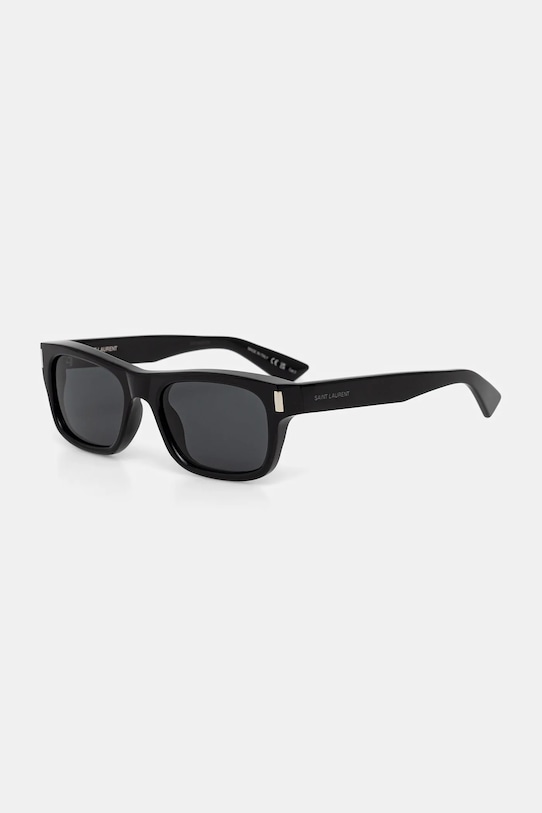Saint Laurent okulary przeciwsłoneczne jednolita czarny SL.83