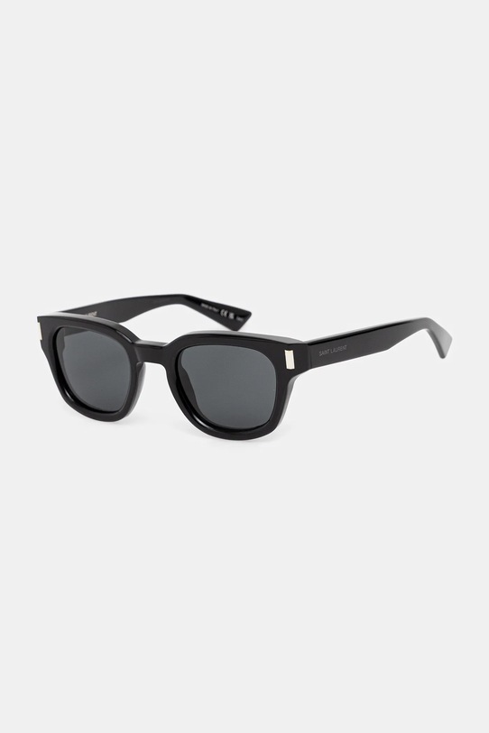 Saint Laurent okulary przeciwsłoneczne jednolita czarny SL.838