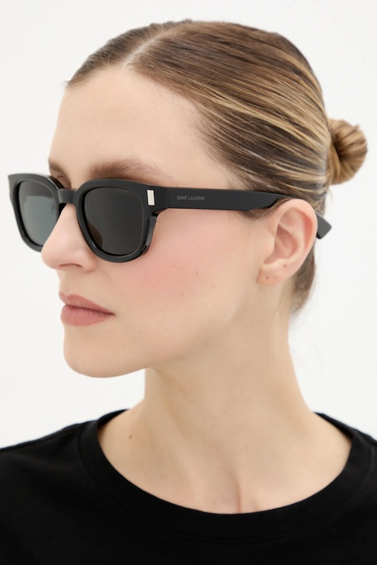 Akcesoria Saint Laurent okulary przeciwsłoneczne SL.838 czarny