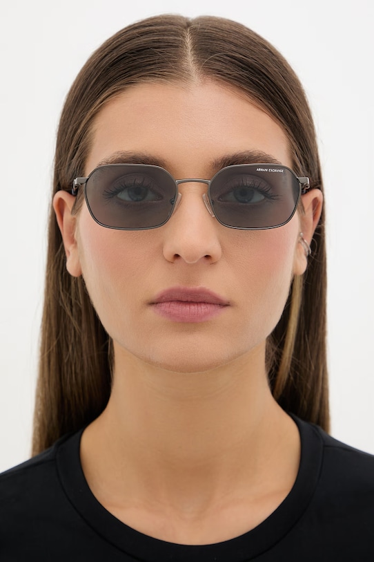 Armani Exchange ochelari de soare 0AX2056S gri AA00