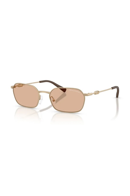 Armani Exchange okulary przeciwsłoneczne jednolita złoty 0AX2056S