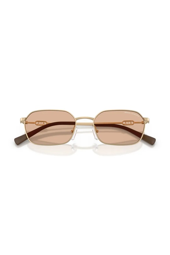 Armani Exchange okulary przeciwsłoneczne 0AX2056S złoty