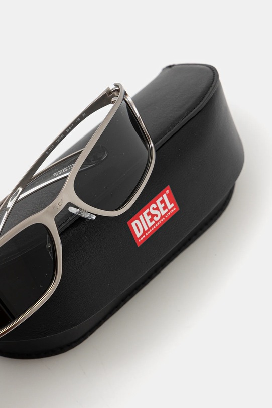 Akcesoria Diesel okulary przeciwsłoneczne 0DL1015 srebrny