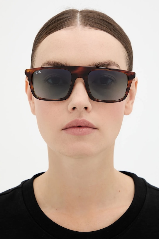 Ray-Ban ochelari de soare 0RB2222.954/3M maro