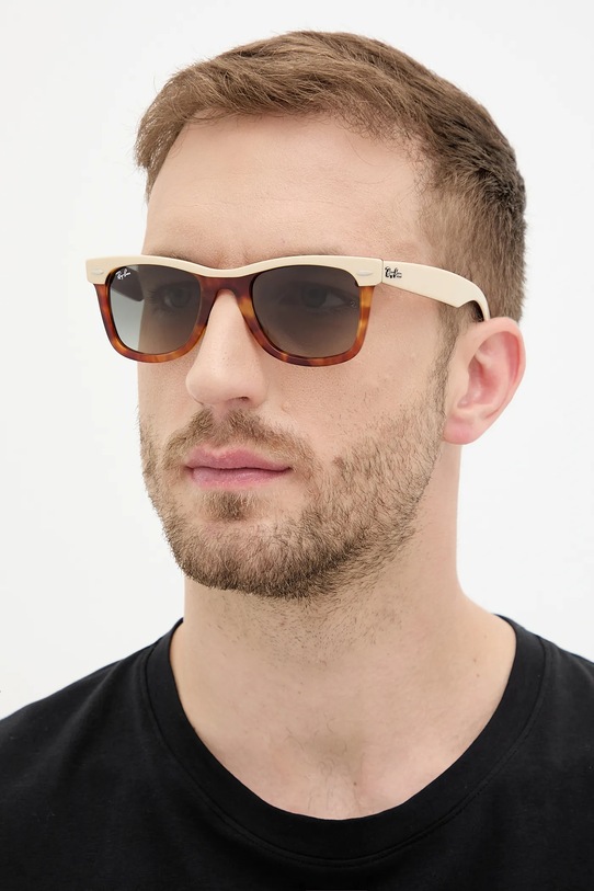 Ray-Ban ochelari de soare 0RB2240 maro AA00