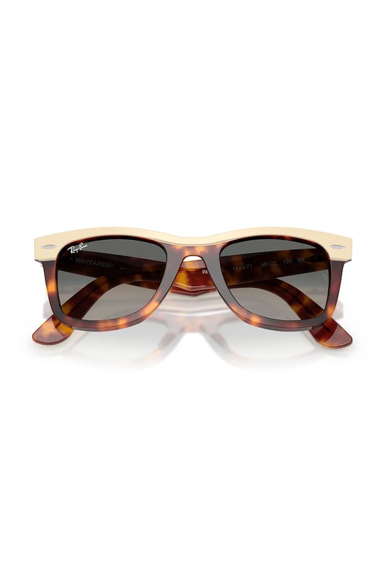 Ray-Ban okulary przeciwsłoneczne 0RB2240 brązowy