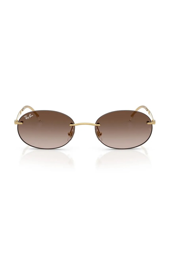 Ray-Ban okulary przeciwsłoneczne 0RB3767 złoty AA00