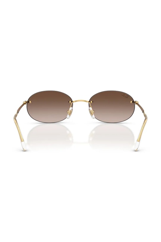 Ray-Ban okulary przeciwsłoneczne złoty 0RB3767