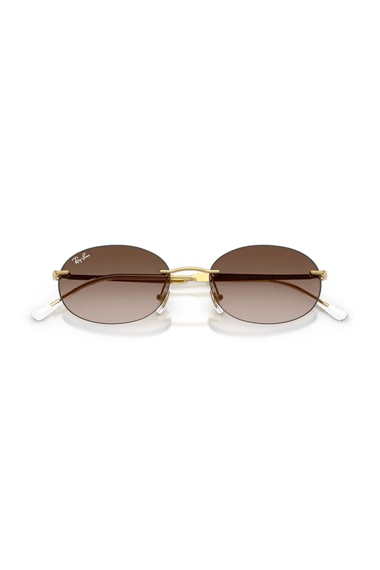 Ray-Ban okulary przeciwsłoneczne 0RB3767 złoty