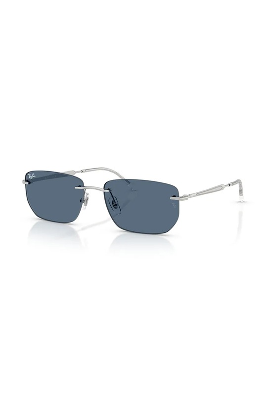 Ray-Ban okulary przeciwsłoneczne jednolita srebrny 0RB3768
