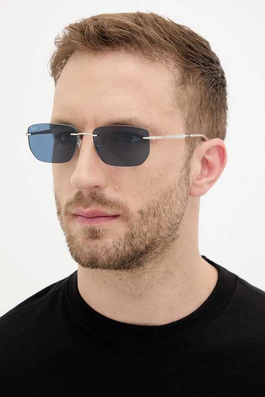 Ray-Ban ochelari de soare 0RB3768 argintiu AA00