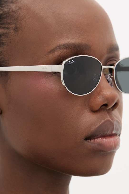 Akcesoria Ray-Ban okulary przeciwsłoneczne 0RB3774D srebrny