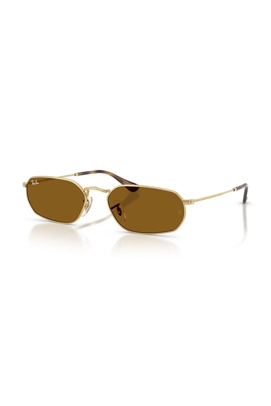 Ray-Ban okulary przeciwsłoneczne jednolita złoty 0RB3947.001/33
