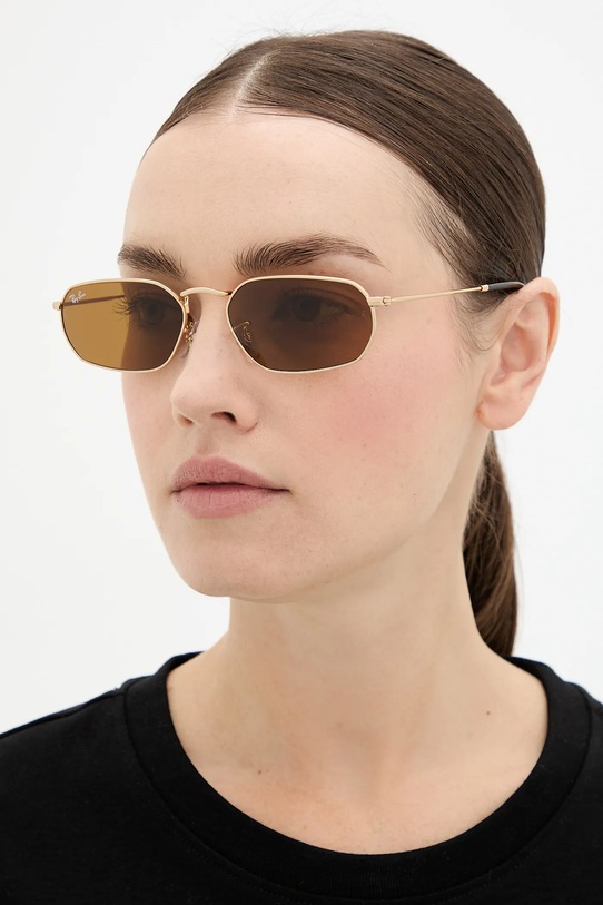 Accesorii Ray-Ban ochelari de soare 0RB3947.001/33 aur