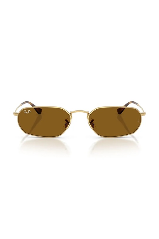 Ray-Ban okulary przeciwsłoneczne 0RB3947.001/33 złoty AA00
