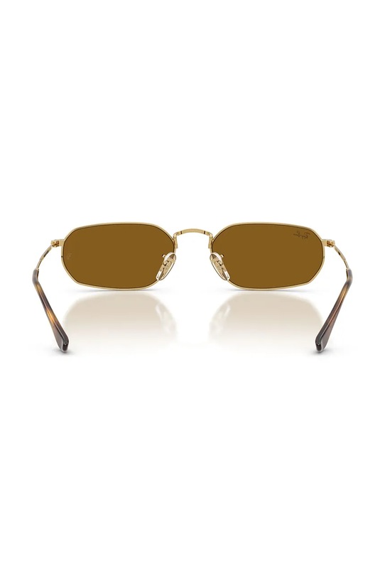 Ray-Ban okulary przeciwsłoneczne złoty 0RB3947.001/33