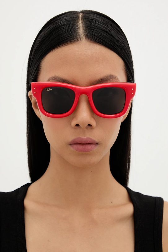Ray-Ban occhiali da sole 0RB4940 rosso AA00