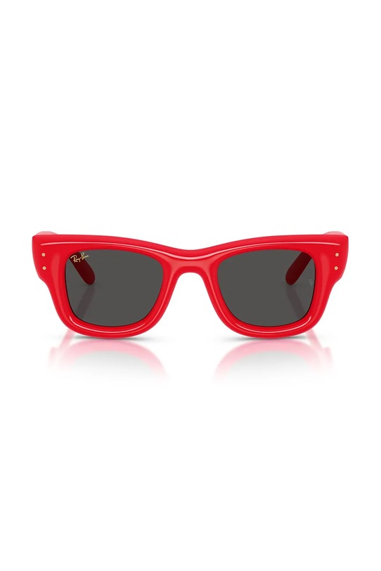Ray-Ban okulary przeciwsłoneczne 0RB4940 czerwony AA00