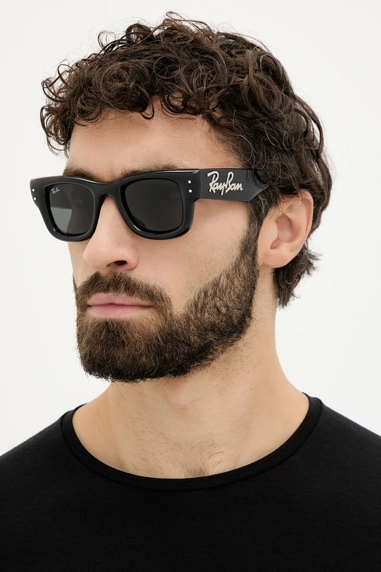 Ray-Ban ochelari de soare 0RB4940B negru AA00