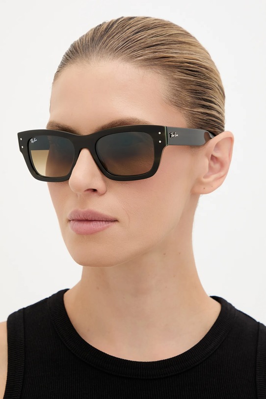 Ray-Ban ochelari de soare 0RB7683S negru AA00