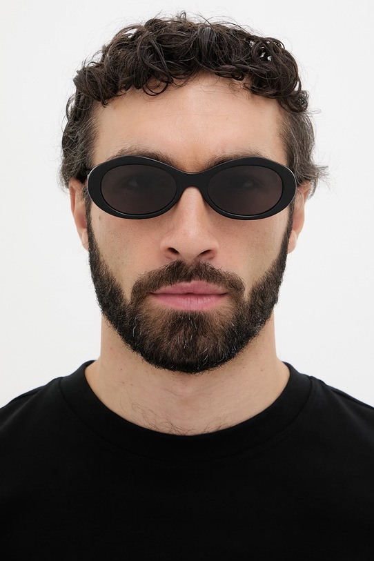 Off-White ochelari de soare rotunzi OERI13G.551007 negru