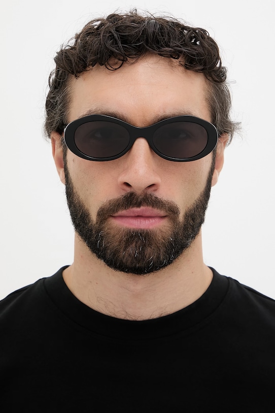 Off-White ochelari de soare rotunzi OERI13G.551007 negru