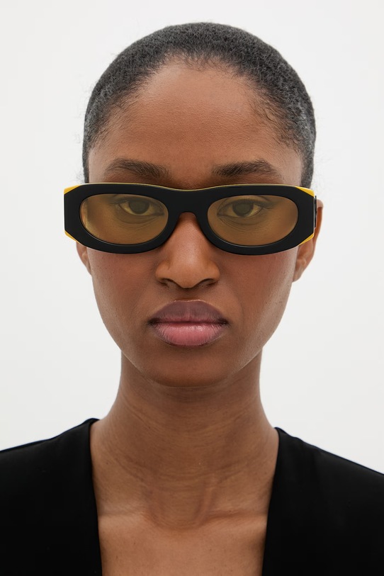 Off-White sluneční brýle černá OERI13O.541018