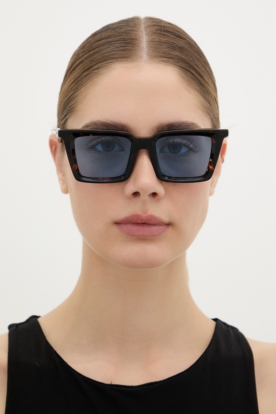 Off-White okulary przeciwsłoneczne kwadratowe brązowy OERI13U.496045