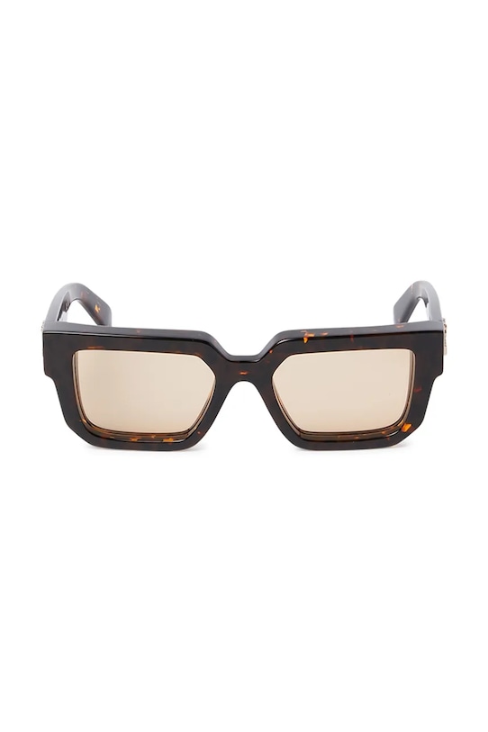 Off-White okulary przeciwsłoneczne brązowy OERI146.526062