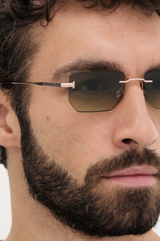 Tom Ford okulary przeciwsłoneczne złoty FT1355.5328P