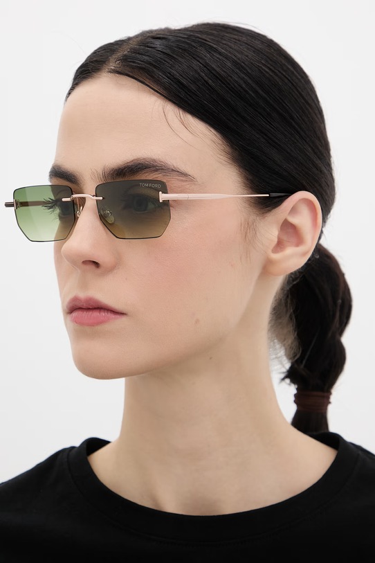 Tom Ford okulary przeciwsłoneczne FT1355.5328P złoty AA00