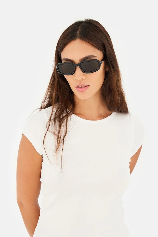 Retrosuperfuture okulary przeciwsłoneczne Troll Troll.3Q6 czarny AA00