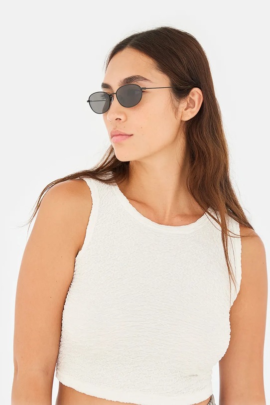 Retrosuperfuture okulary przeciwsłoneczne Uovo Uovo.2F2 czarny AA00